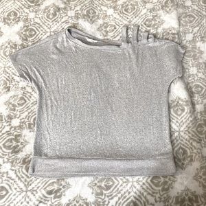 Gray off the shoulder❤️